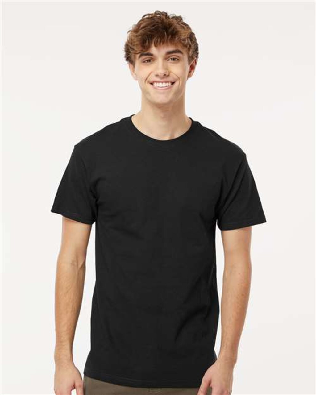 Golden Soft Touch Crewneck T-Shirt for Work, Casual & Everyday Comfort Wear